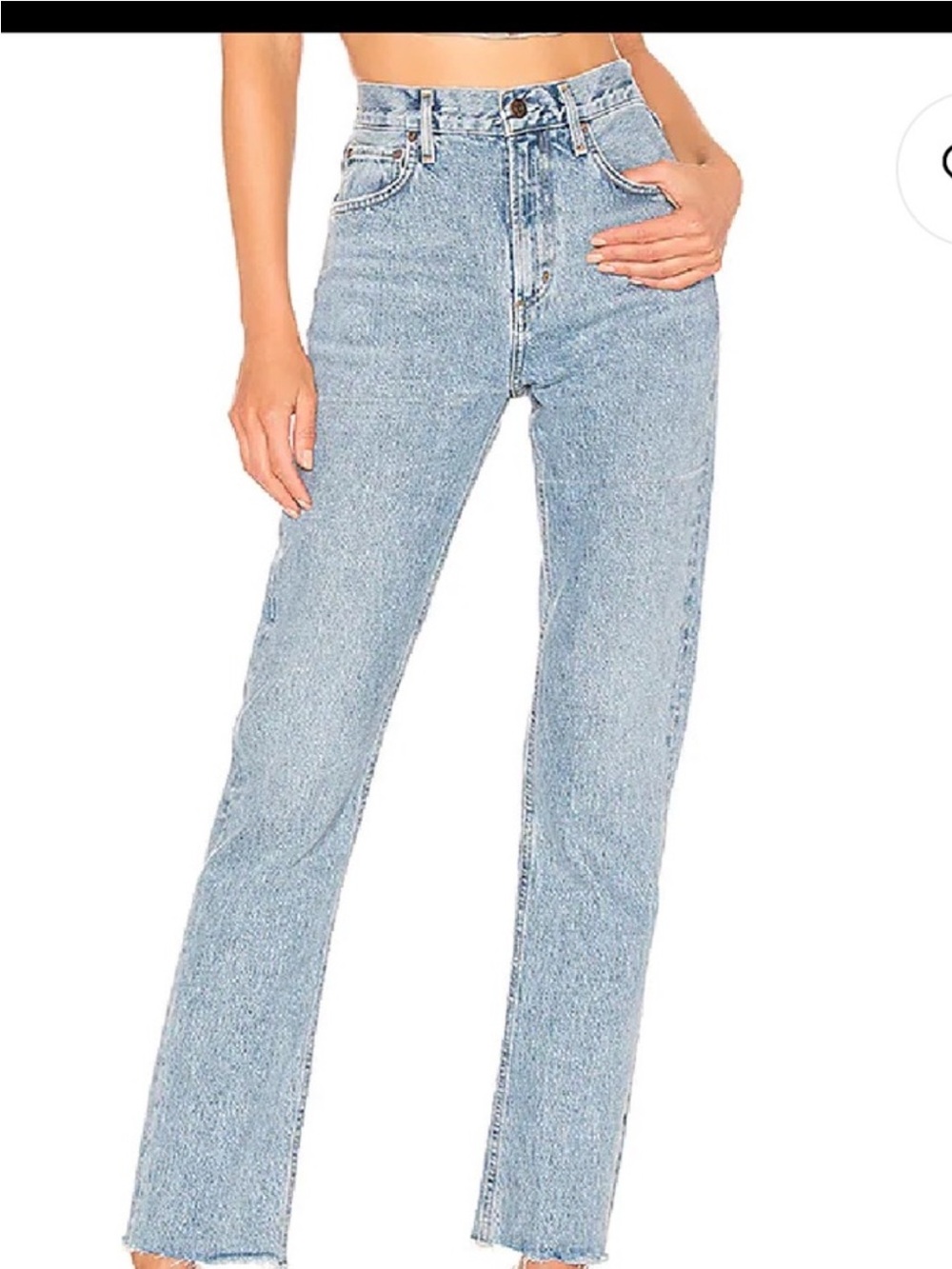 AGOLDE CHERIE JEANS IN MERIT SIZE 26 - Picture 1 of 6